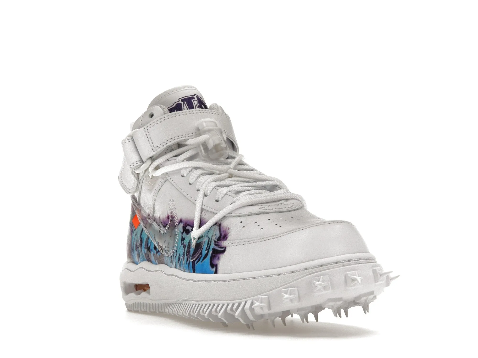 Comfort Inserts Nike Air Force 1 Mid Off-White Graffiti White