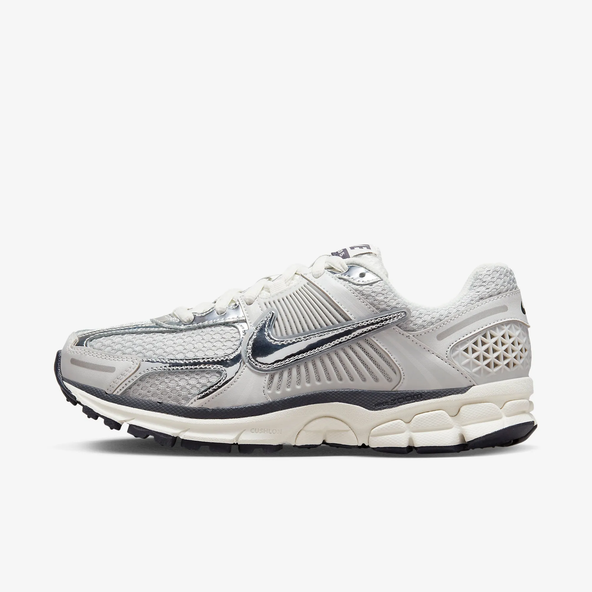 (Women's) Nike Zoom Vomero 5 'Photon Dust / Metallic Silver' (2023) FD0884-025 nylon plate