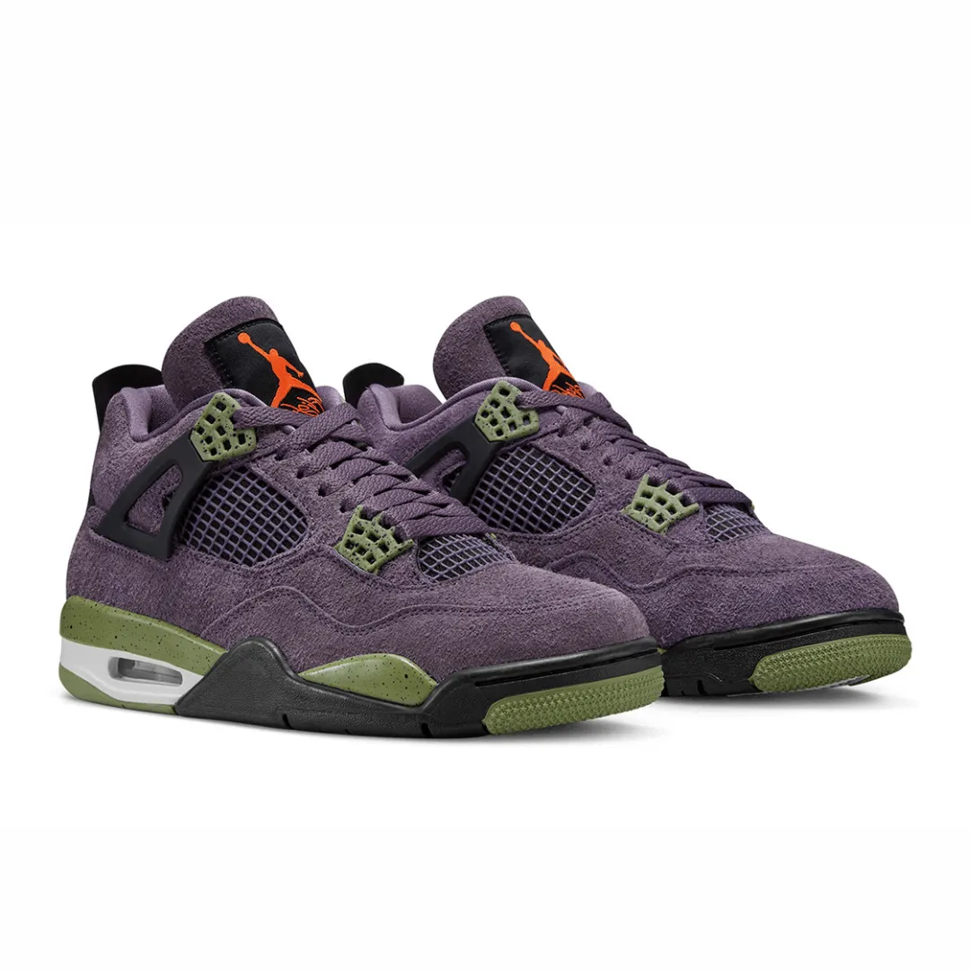 Air Jordan 4 Retro Canyon Purple (W) Holiday Outfit Moist Dry