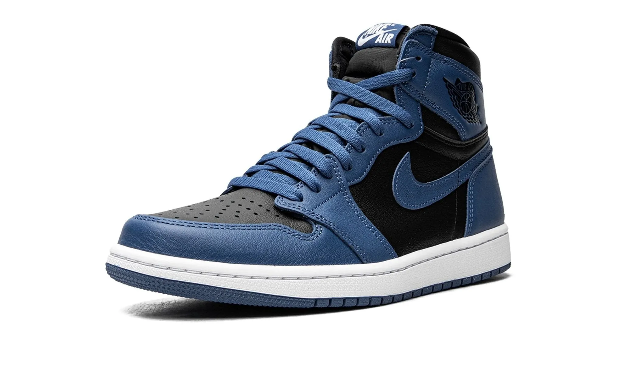 Breath Option Heel Air Jordan 1 Retro High OG Dark Marina Blue