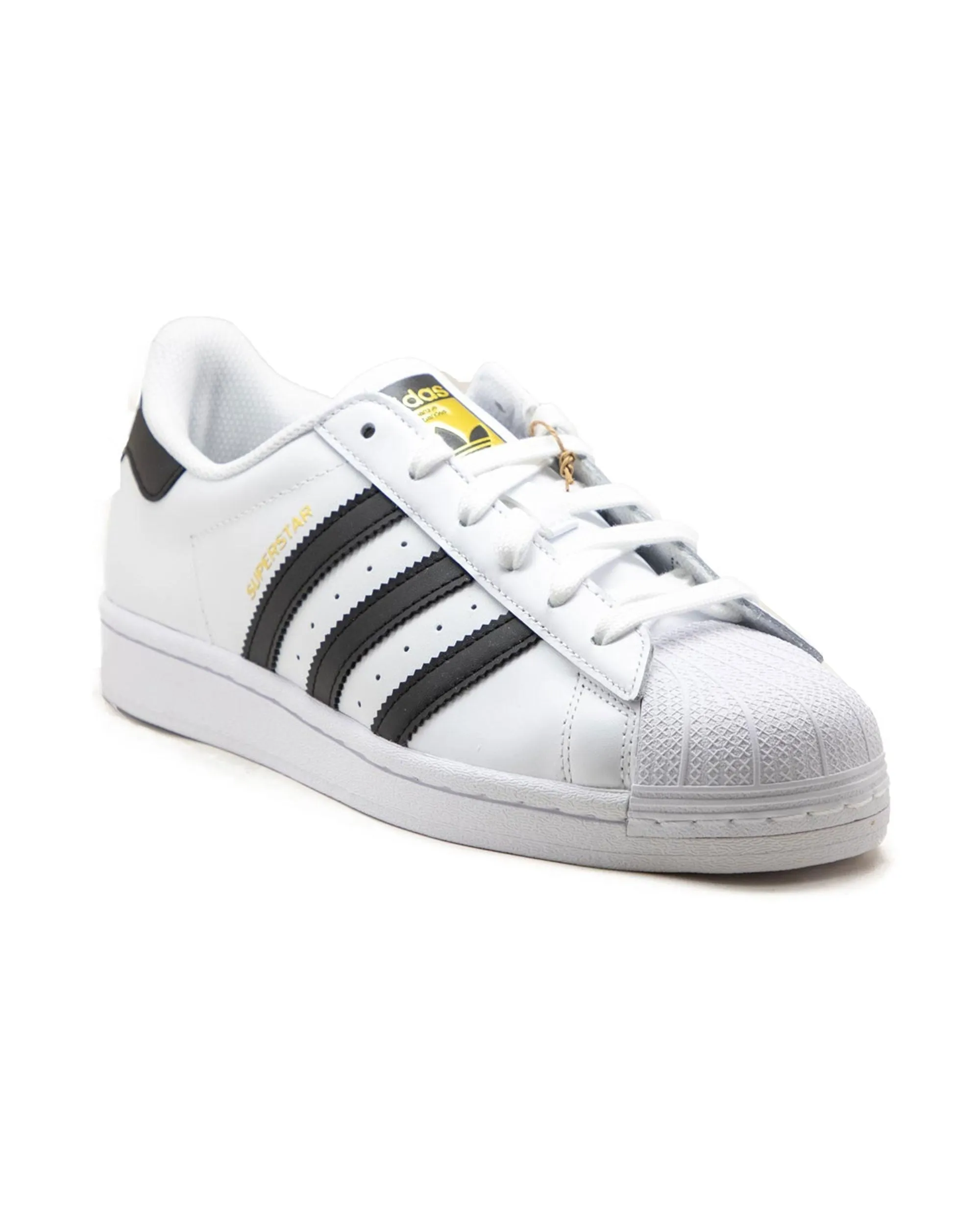 Crisp Finish Grounded Steps Superstar White Black EG4958