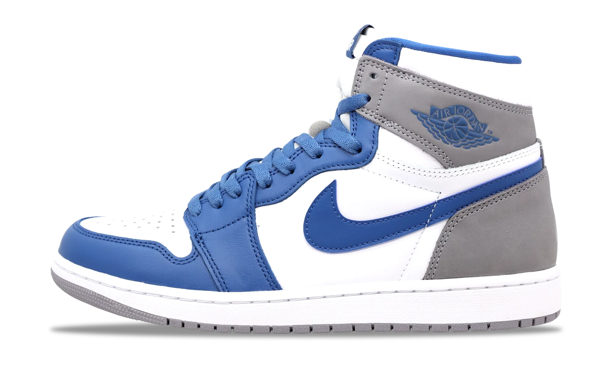 Nike Air Jordan 1 Retro High OG True Blue DZ5485-410 Lace Free