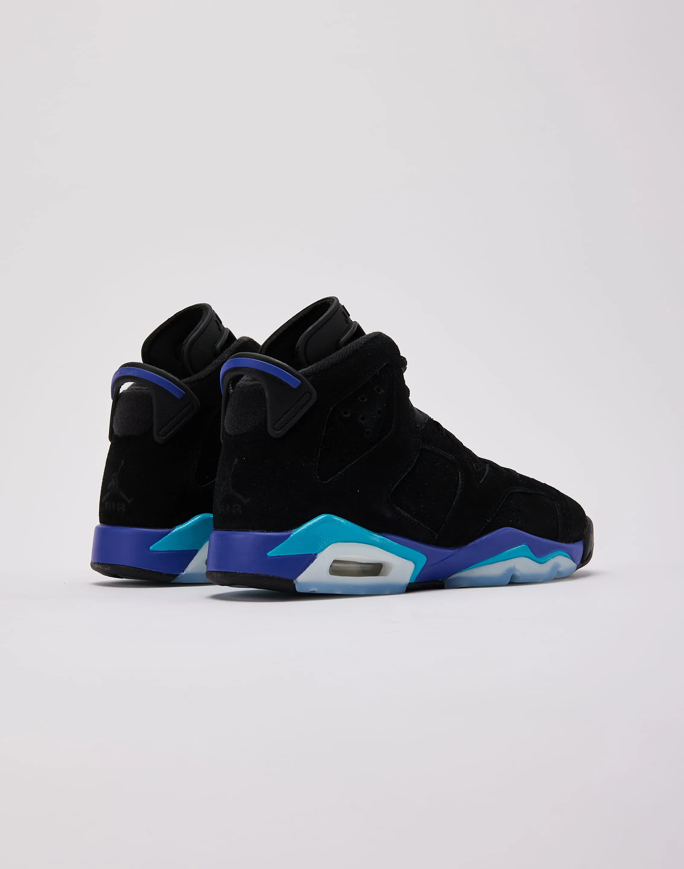 Jordan Air Jordan 6 Retro 'Aqua' Grade-School Celebrity Vibe Heart Glow