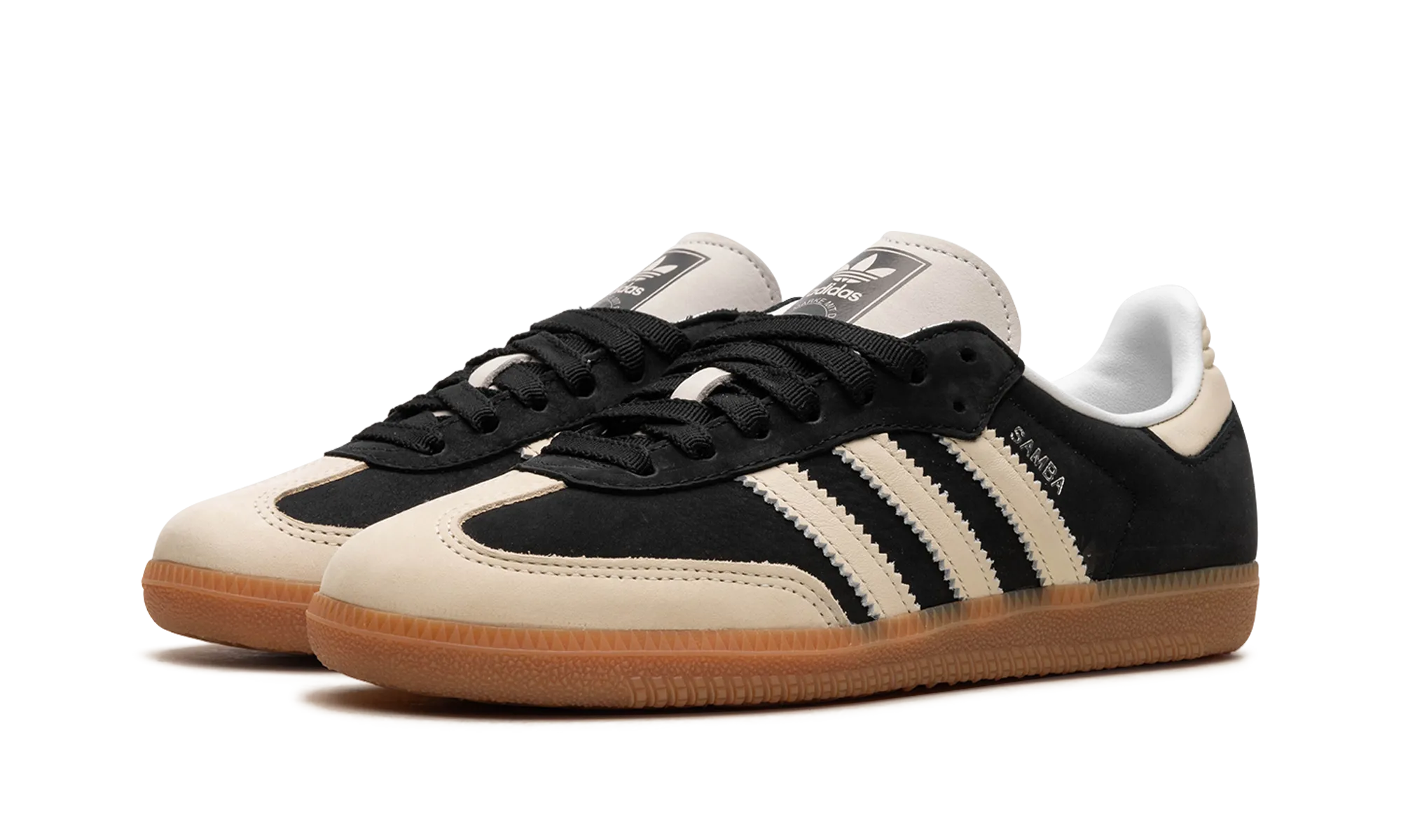 Quiet Step SAMBA WMNS "Core Black / Wonder White"