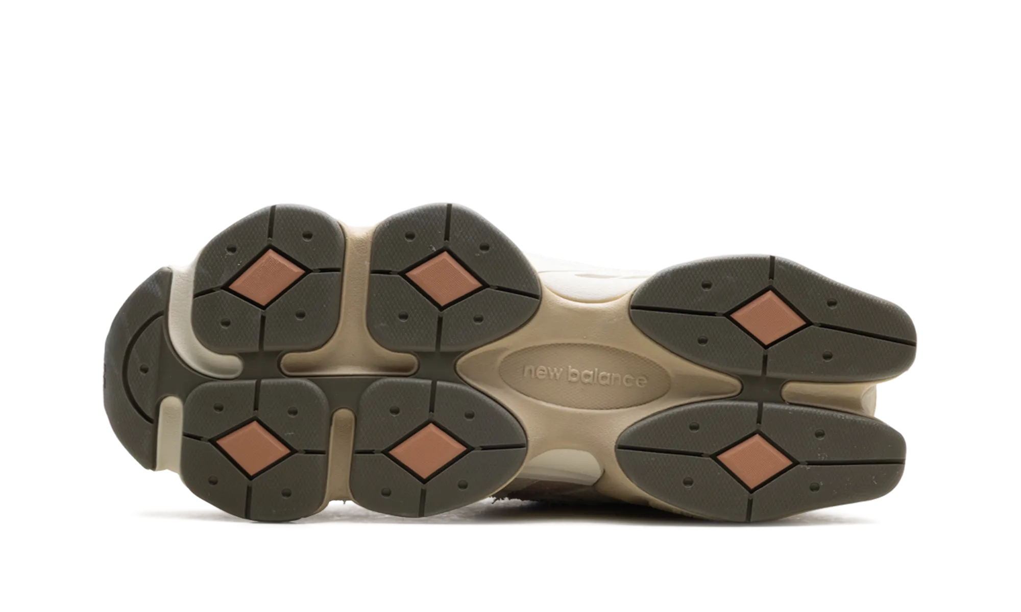 Closed Toe 9060 "Flat Taupe Light Sparrow"