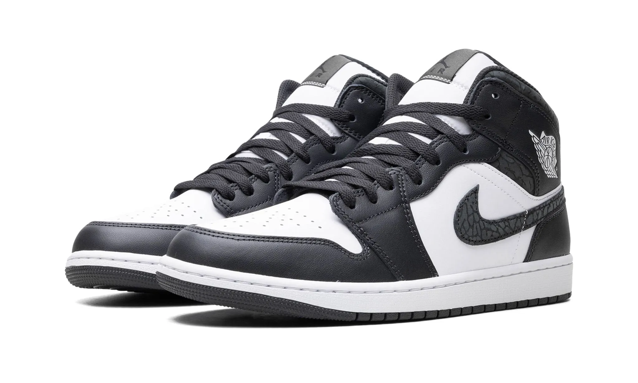 Cool Walk Air Jordan 1 Mid Panda Off Noir