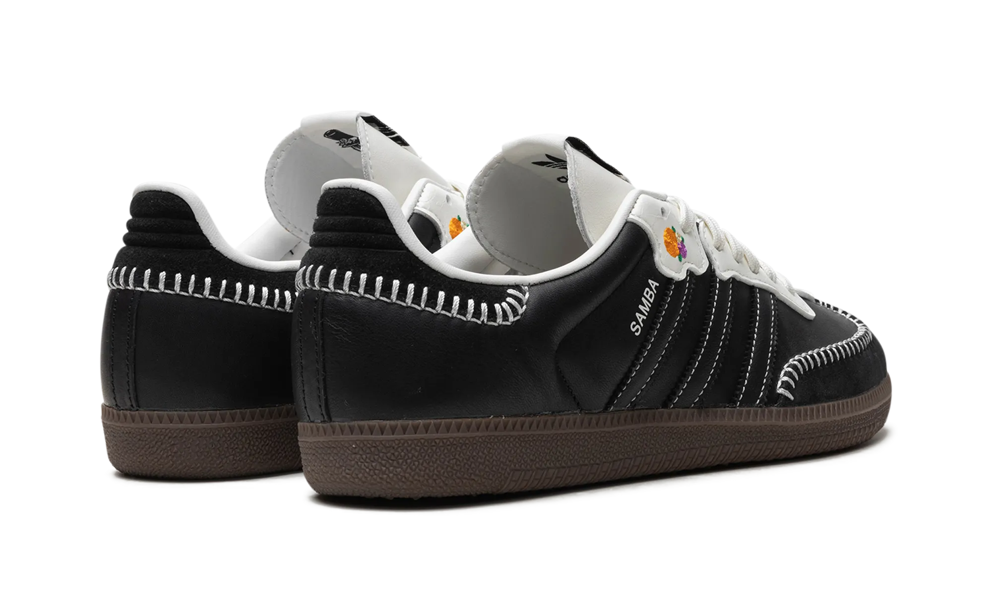 Samba "Dia de los Muertos - Black" Narrow Fit Foam Support