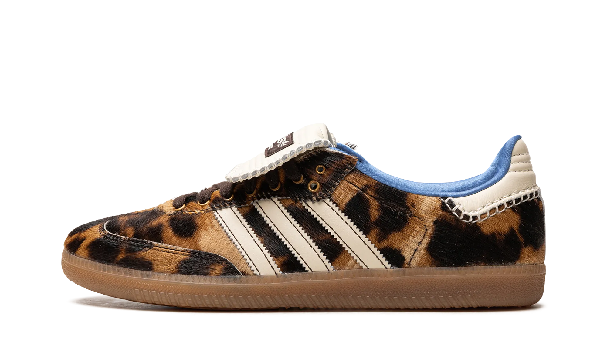 Comfortable Fitment Samba "Wales Bonner - Leopard Pony Hair"