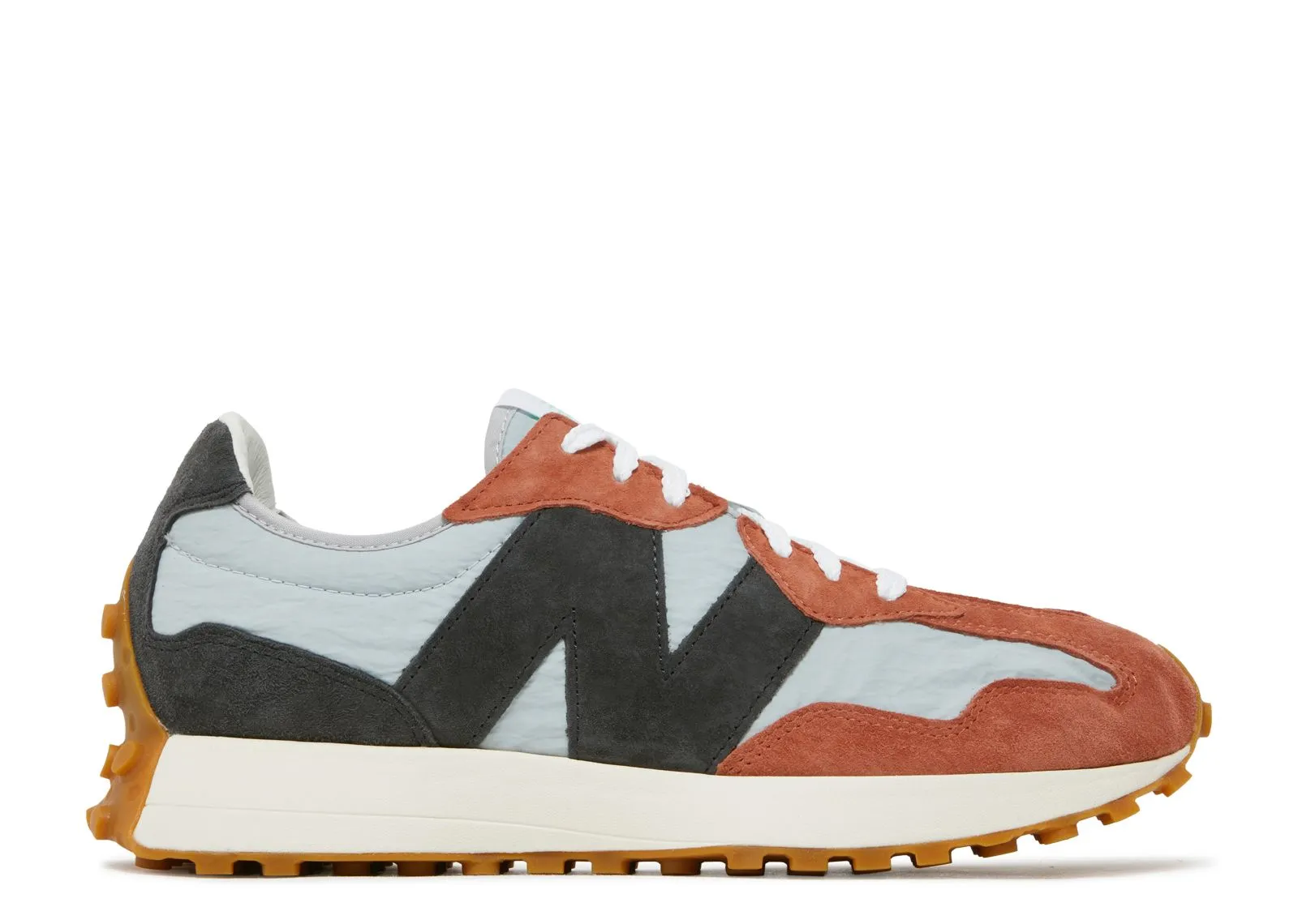 Pet Play No Laces New Balance 327 Brown Grey