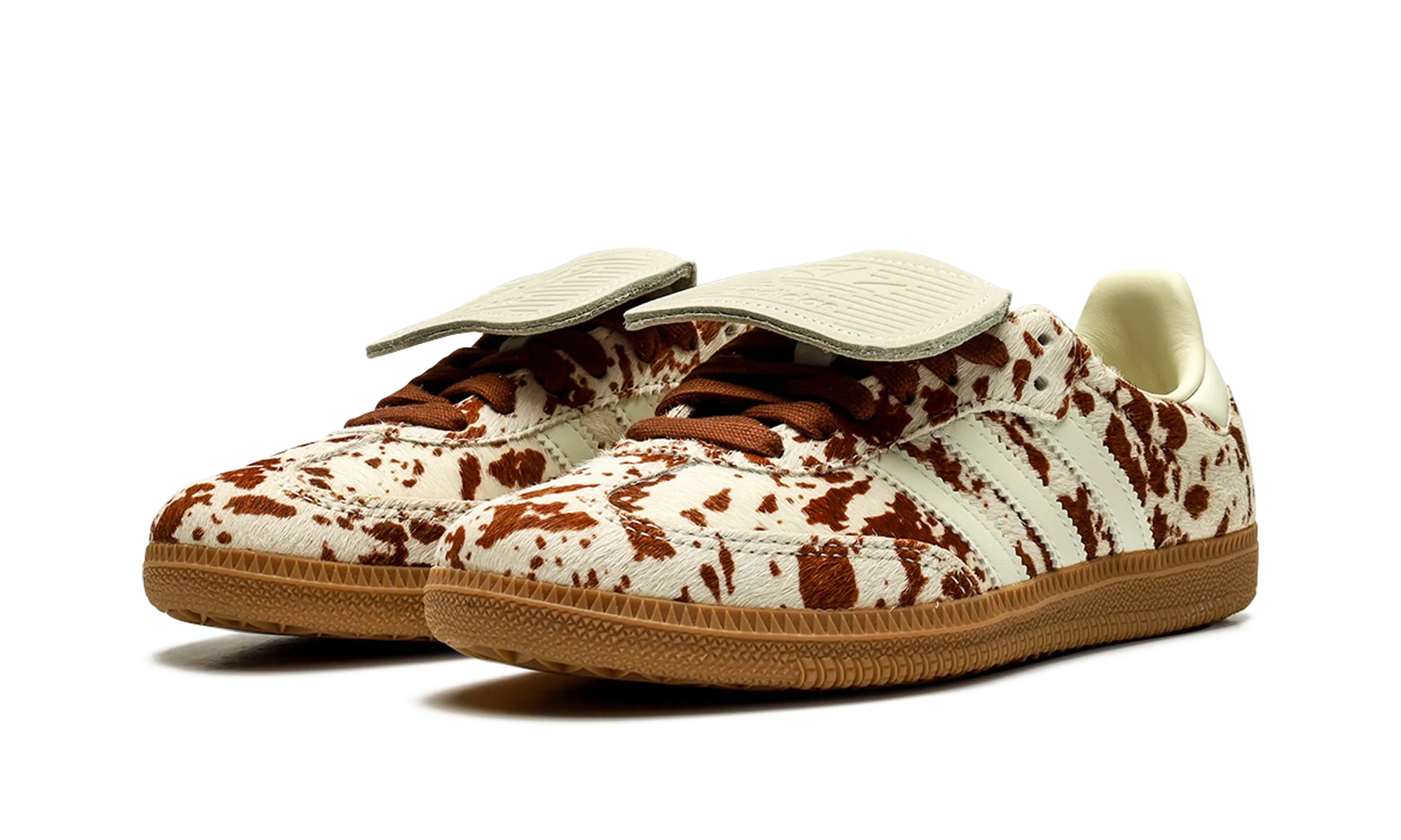 Samba LT WMNS "Cow Print Brown White" Function First Driving Comfort