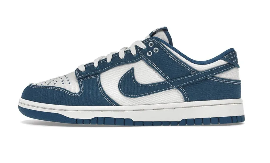 Ultra Hike Scandi Clean Nike Dunk Low "Industrial Blue - Sashiko"