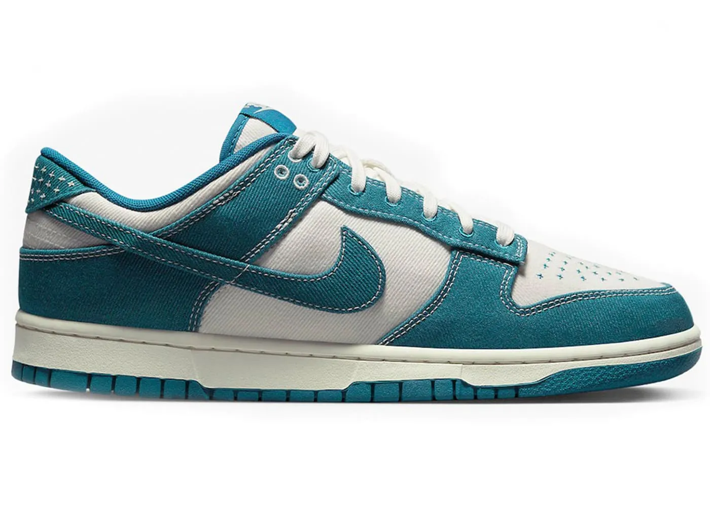 Nike Dunk Low Industrial Blue Sashiko Versatile Upper Soft Build