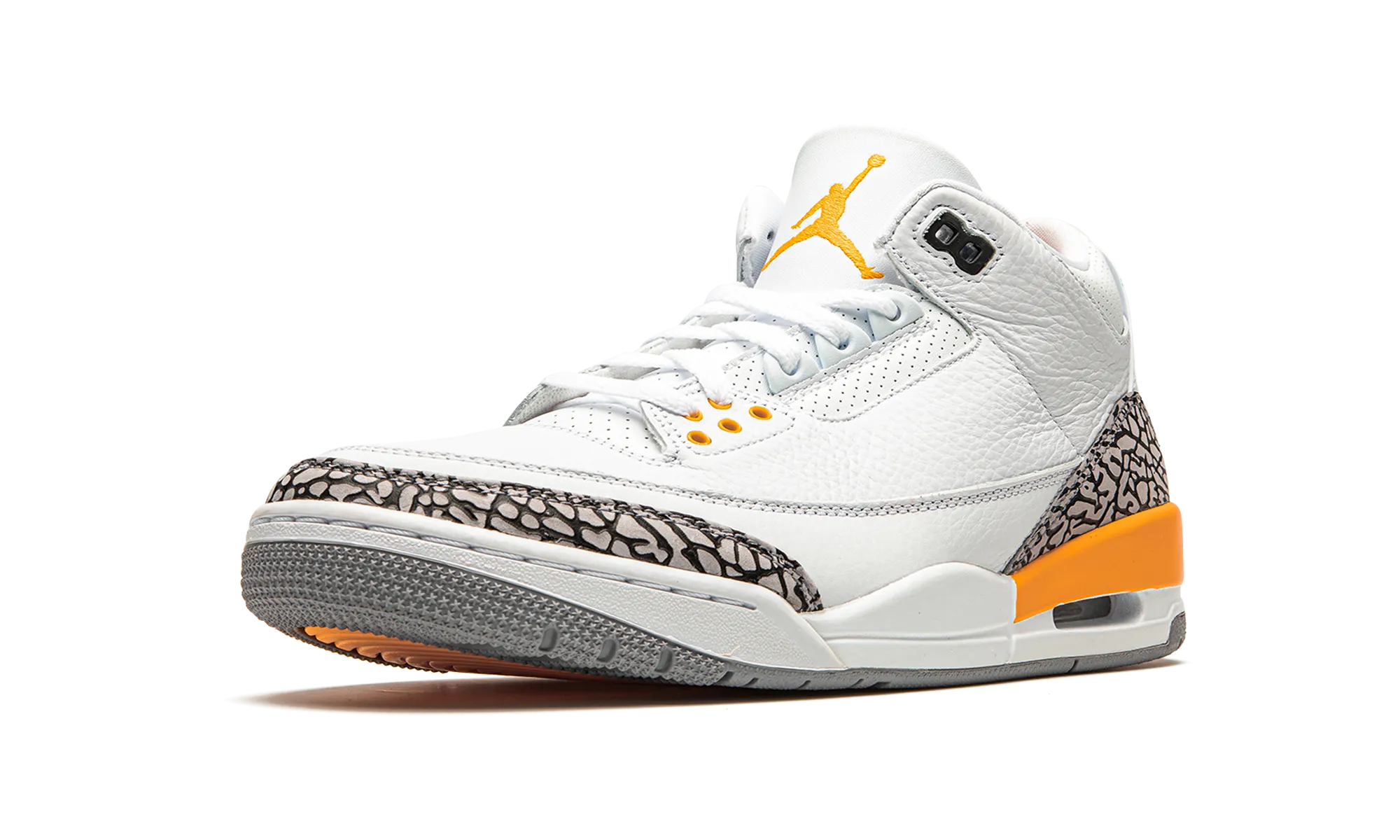 AIR JORDAN 3 RETRO WMNS "Laser Orange" Eco Materials Slip   On