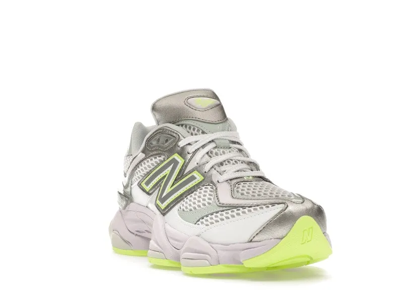 New Balance 9060 White Taro material Ventilated Design