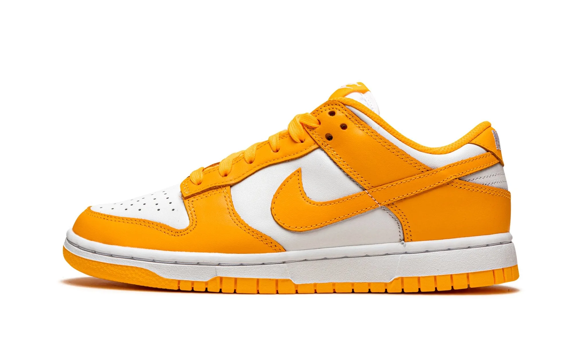 Nike Dunk Low "Laser Orange" Women's Neon Bright Round Toe