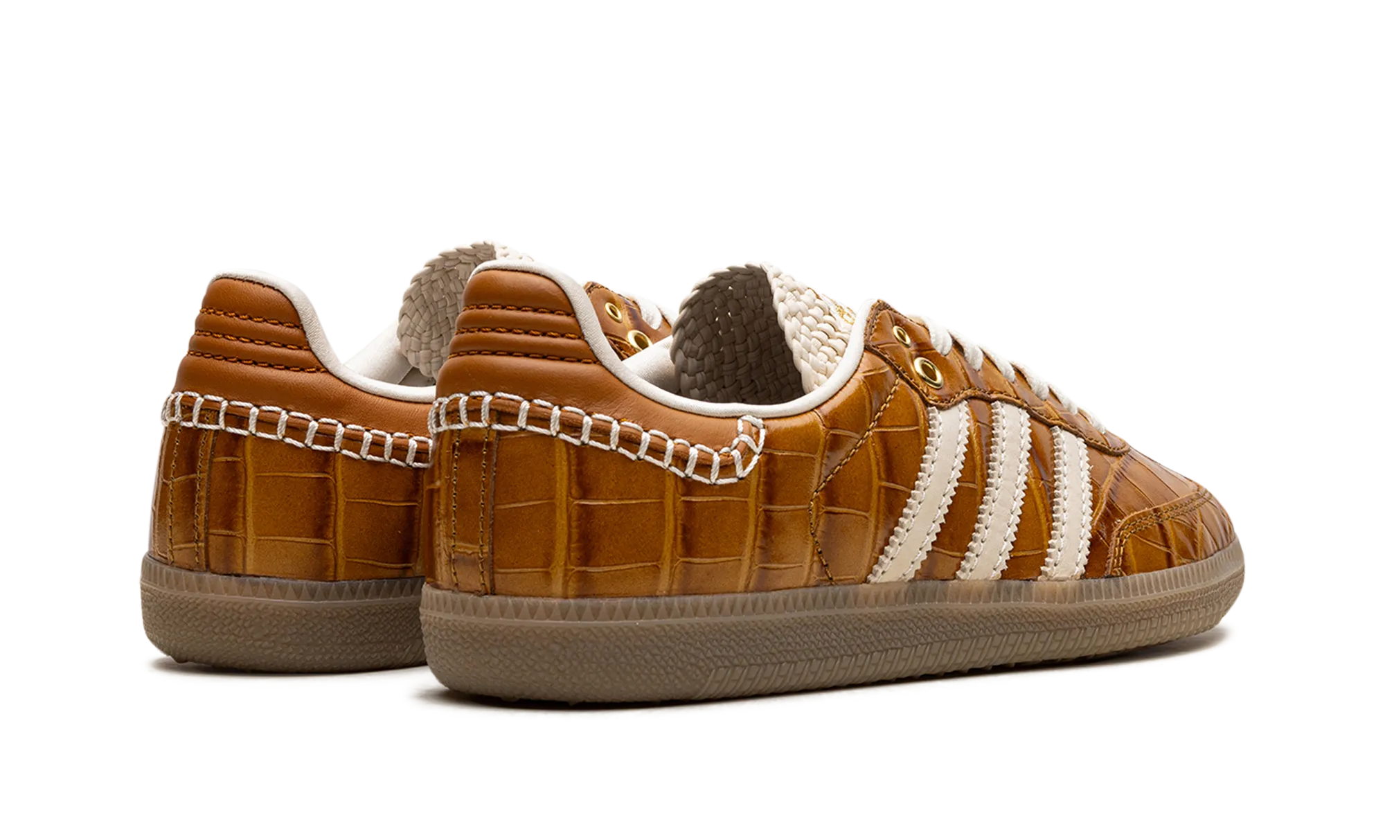 Samba OG "Wales Bonner - Brown Croc" Fresh Touch