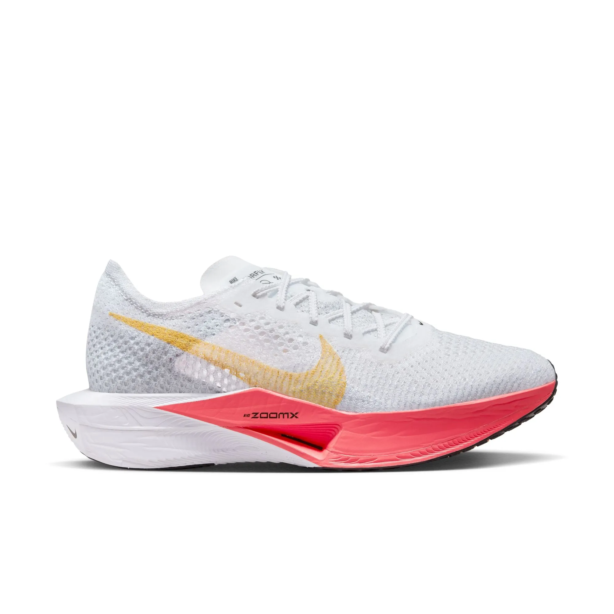 WOMEN'S VAPORFLY 3 - B - 101 WHITE/TOPAZ GOLD uneven - terrain shoes