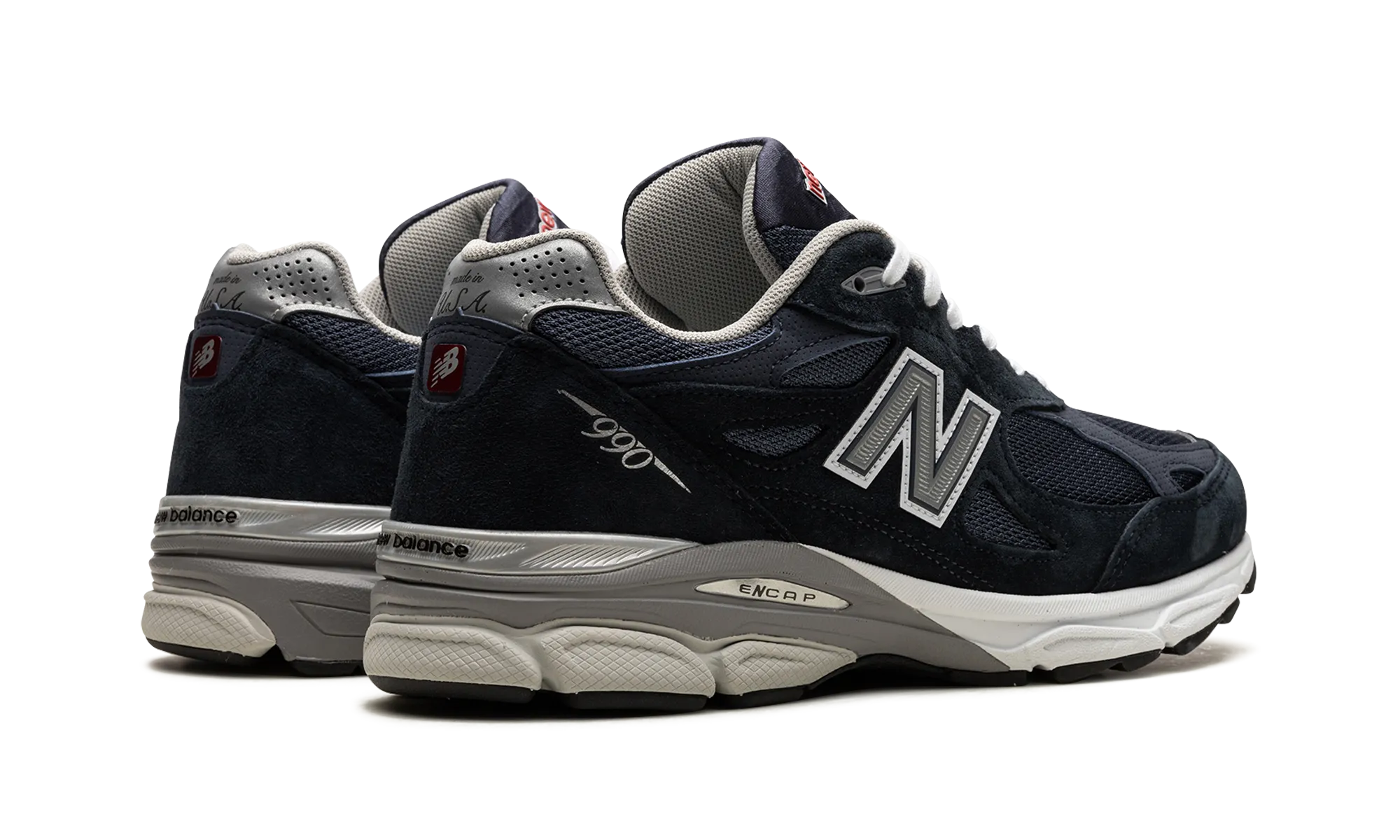 990V3 "Navy" Grippy Outsole Log Hike
