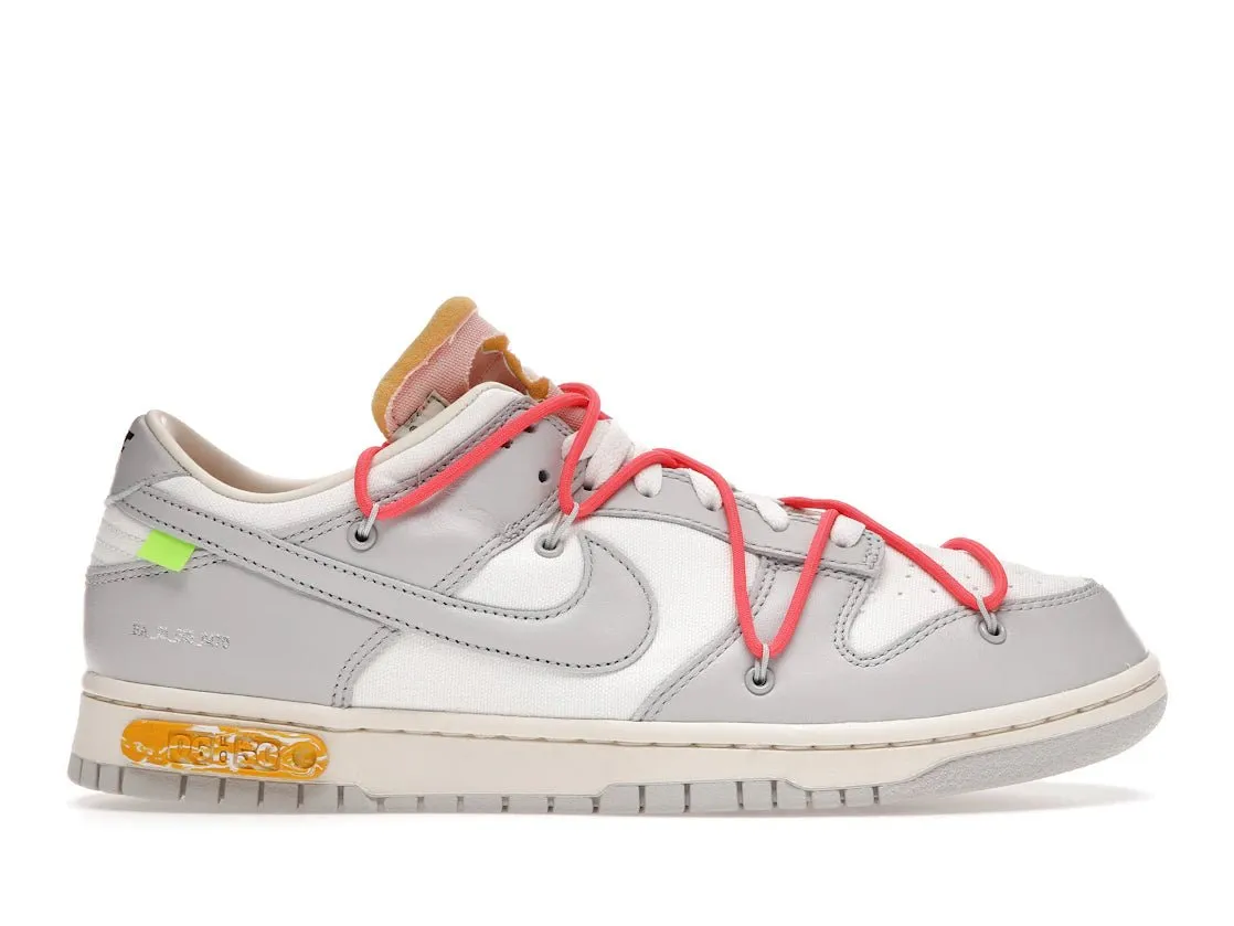Nike Dunk Low Off-White Lot 6 All-Weather Design Weight Balance
