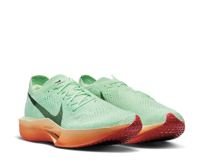 Nike ZoomX Vaporfly Next 3 FK "Eliud Kipchoge" running in a wooden bridge area shoes diabetic running shoes