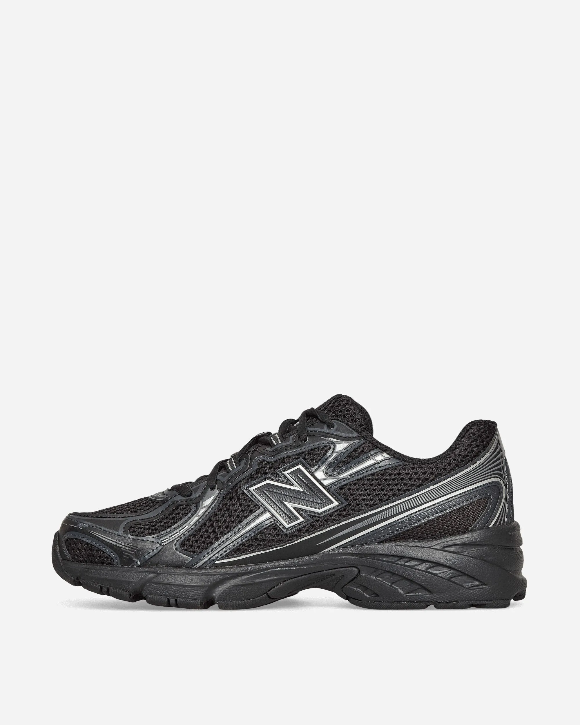 740 Sneakers Black / Silver Metallic Hot Mood