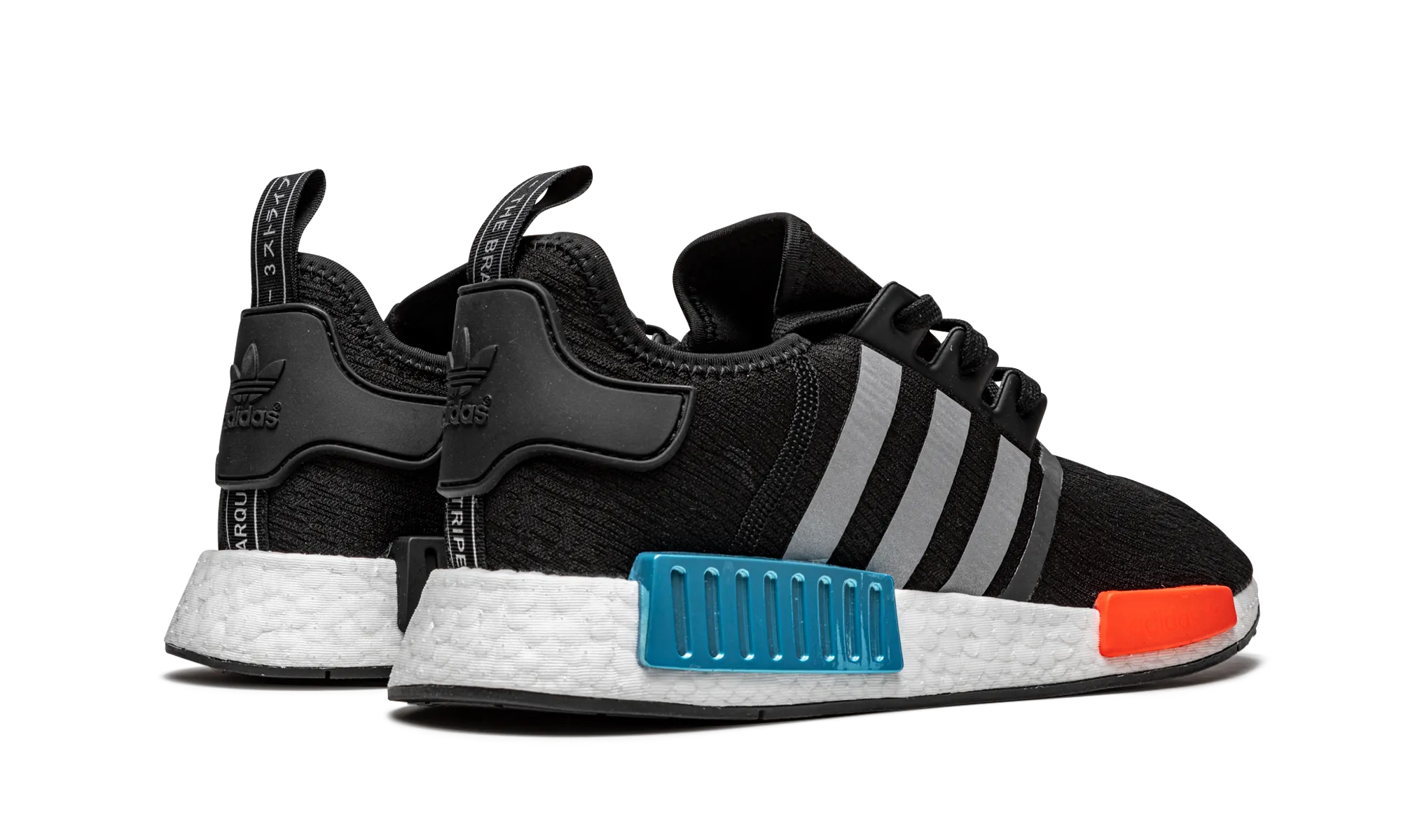 Mesh Peak Path NMD_R1 "Black / Silver / Solar Red"