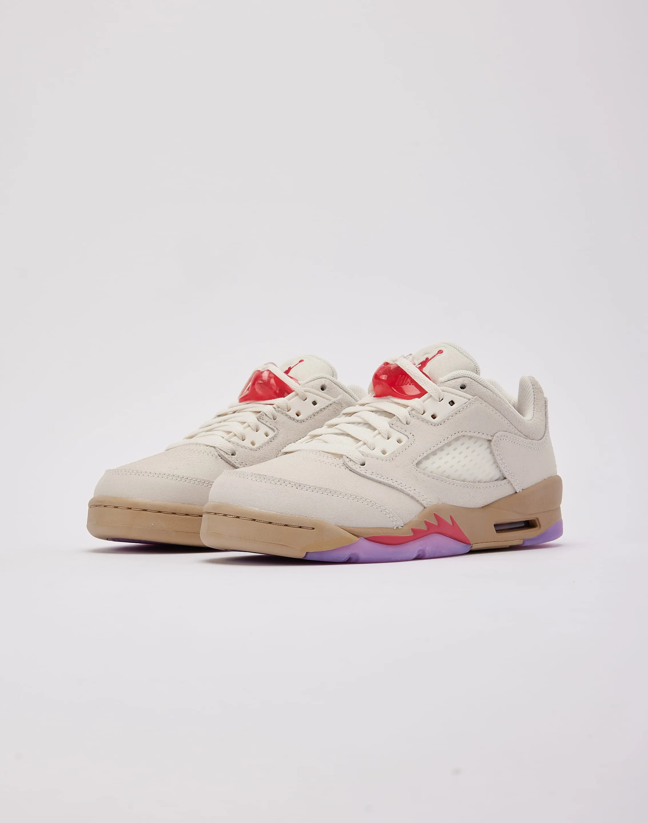 Jordan Air Jordan 5 Retro Low 'Peanut Butter & Jelly' Grade-School Breathable mesh