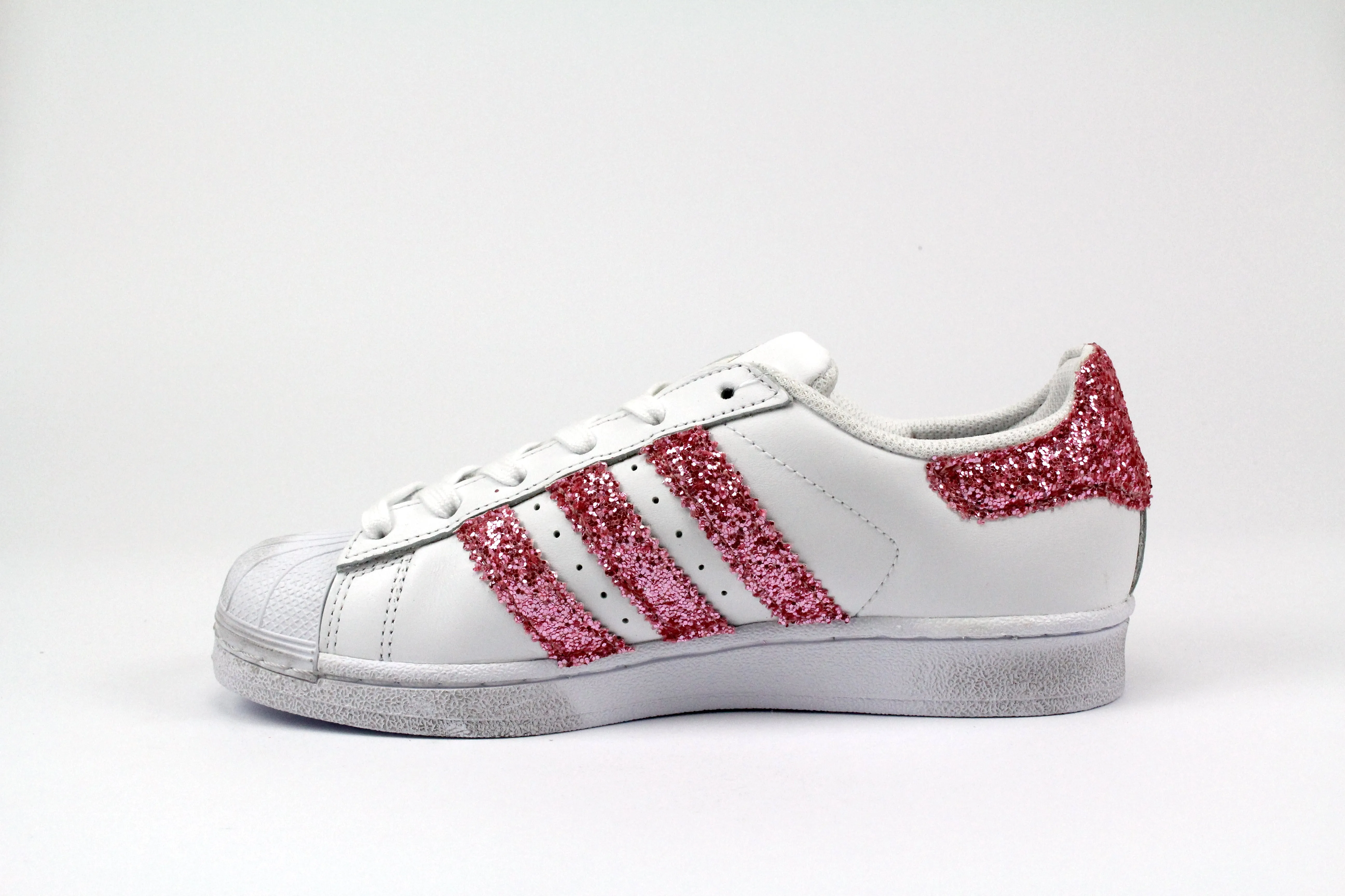 Quick Hike Adidas Superstar Pink Glitter
