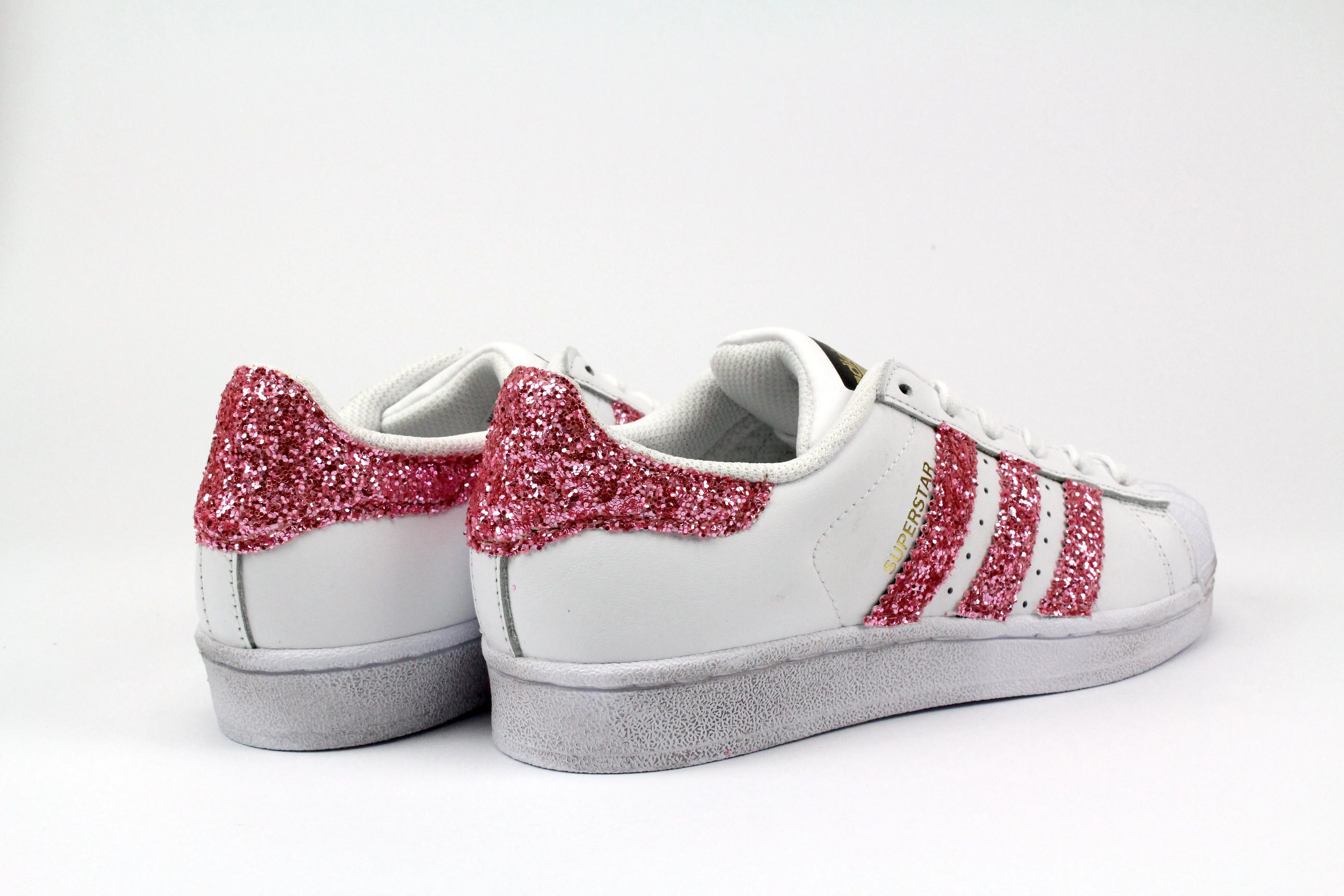 ZipUp Adidas Superstar Pink Glitter