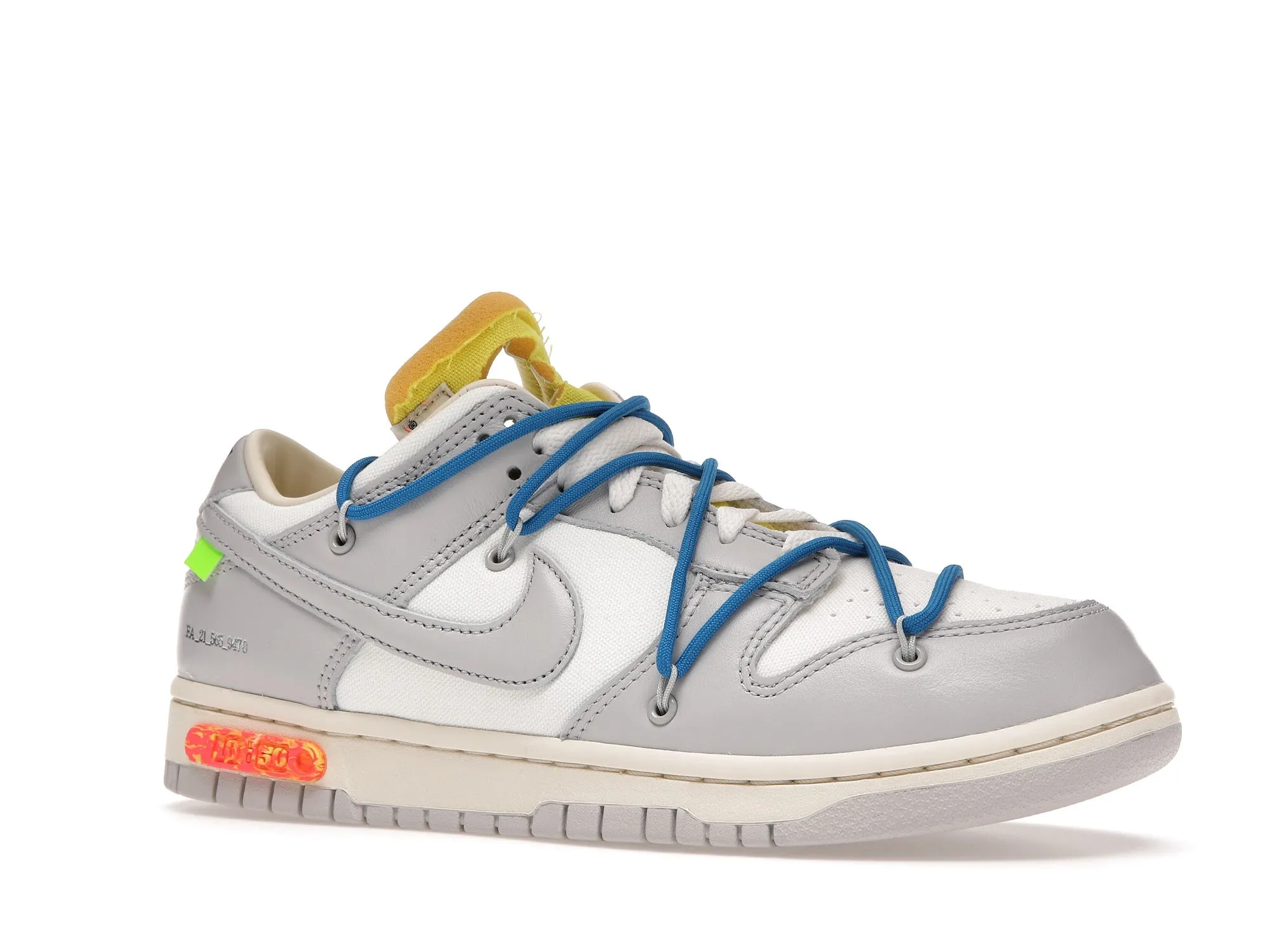 Nike Dunk Low Off-White Lot 10 Block Stride