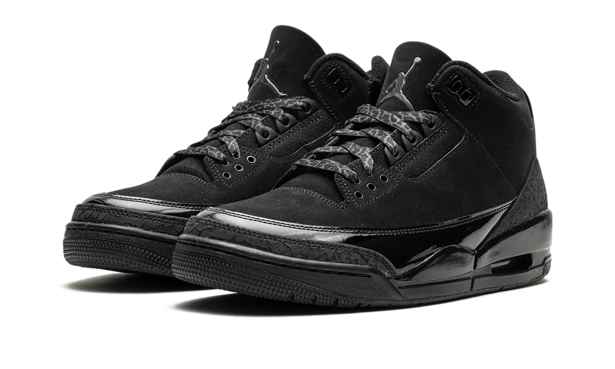 Chic Accent Air Jordan 3 "Black Cat 2025"