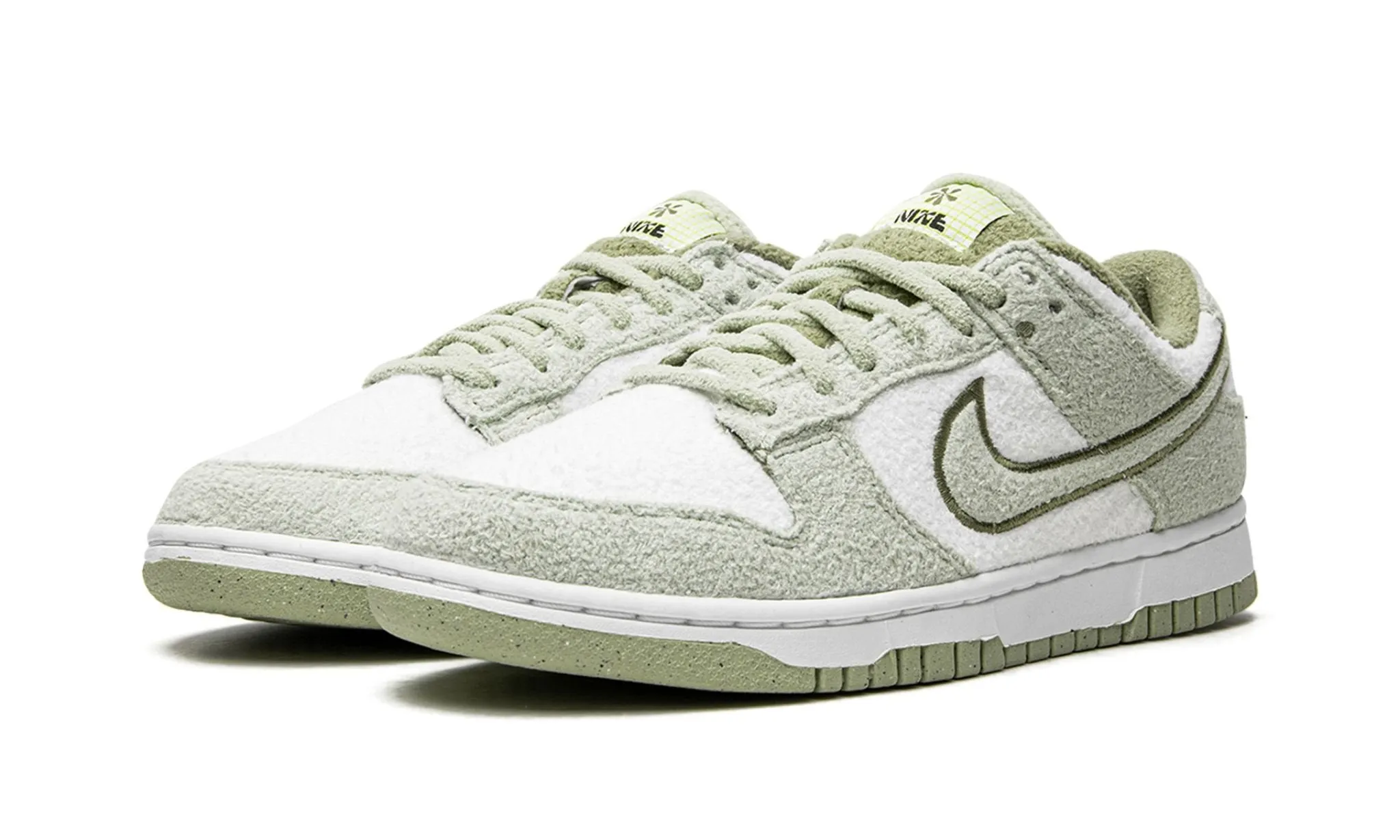 Nike Dunk Low "Fleece Pack - Honeydew" Women's Smooth Wear