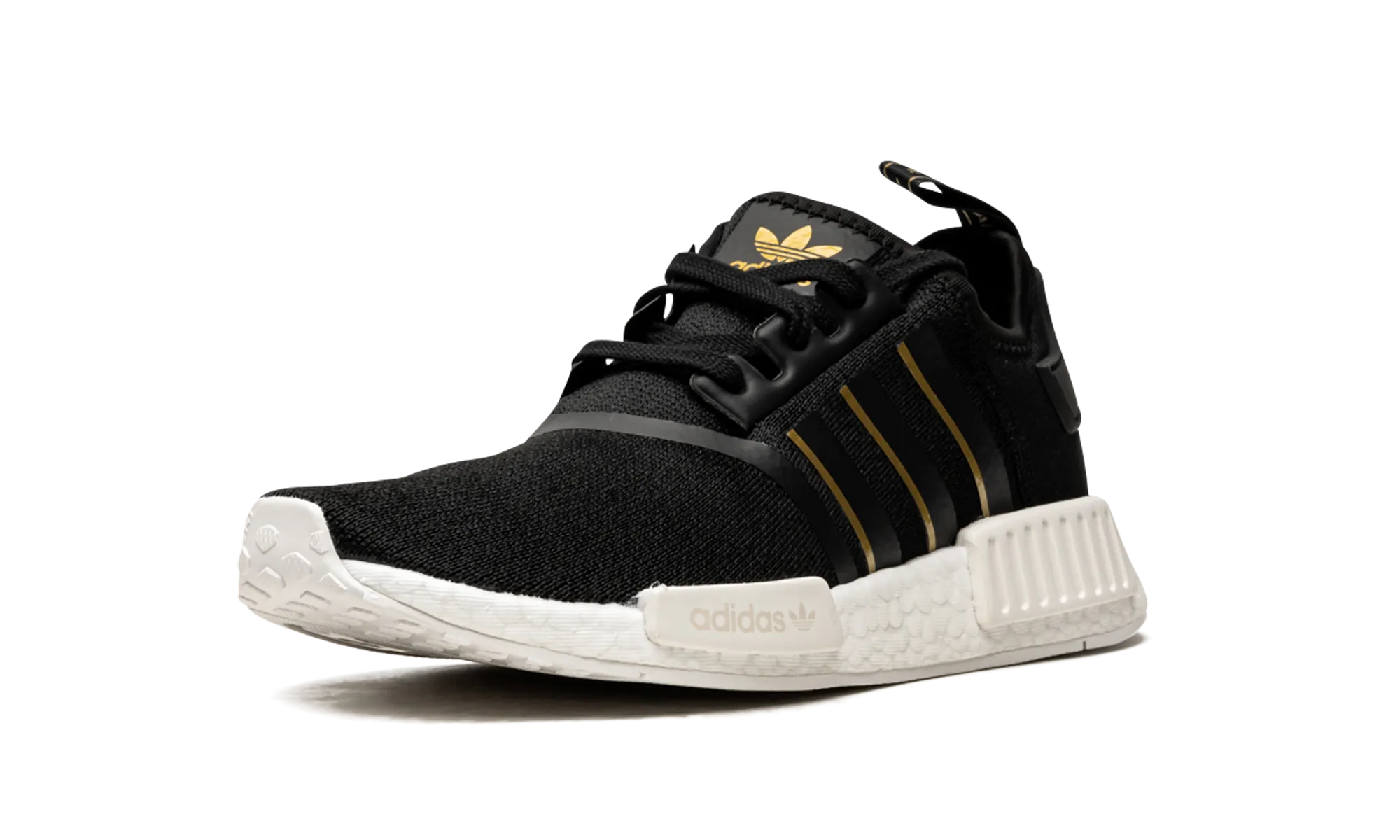 Hold Step Soft Walk NMD R1 W "Black / Gold"