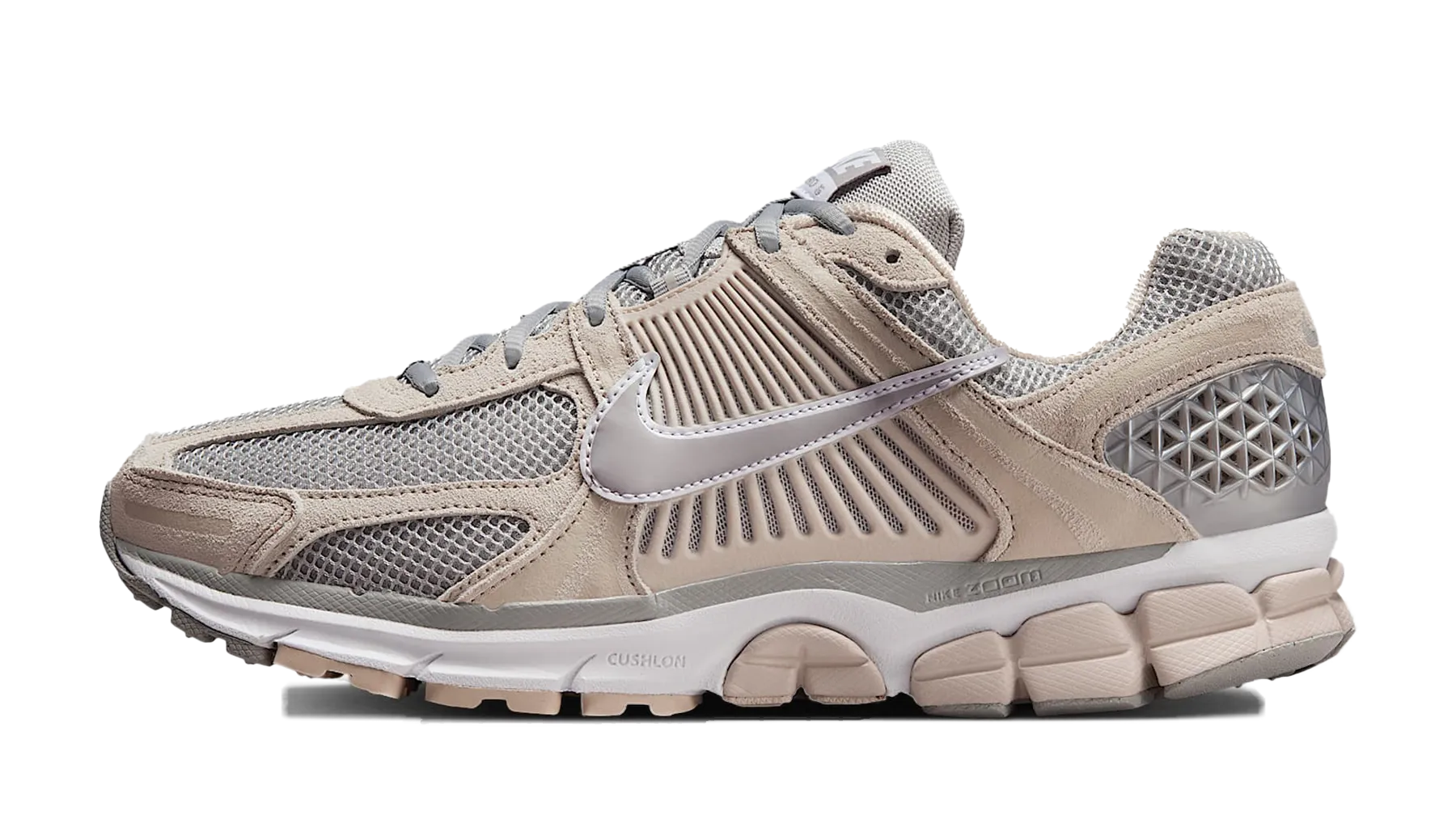 running in a suspension bridge area shoes Zoom Vomero 5 "Light Orewood Brown"
