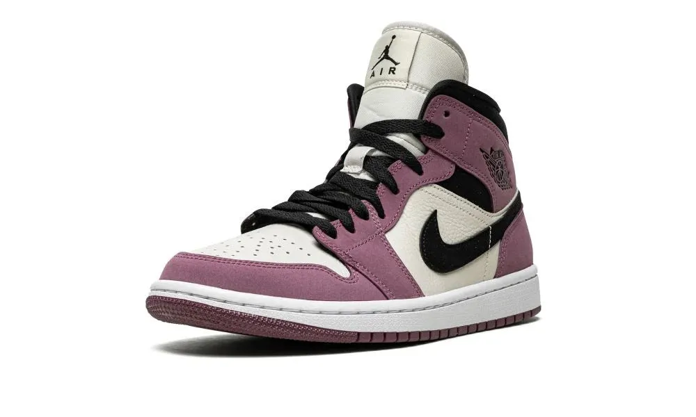 Wmns Air Jordan 1 Mid SE Mulberry/Berry Pink City Chic