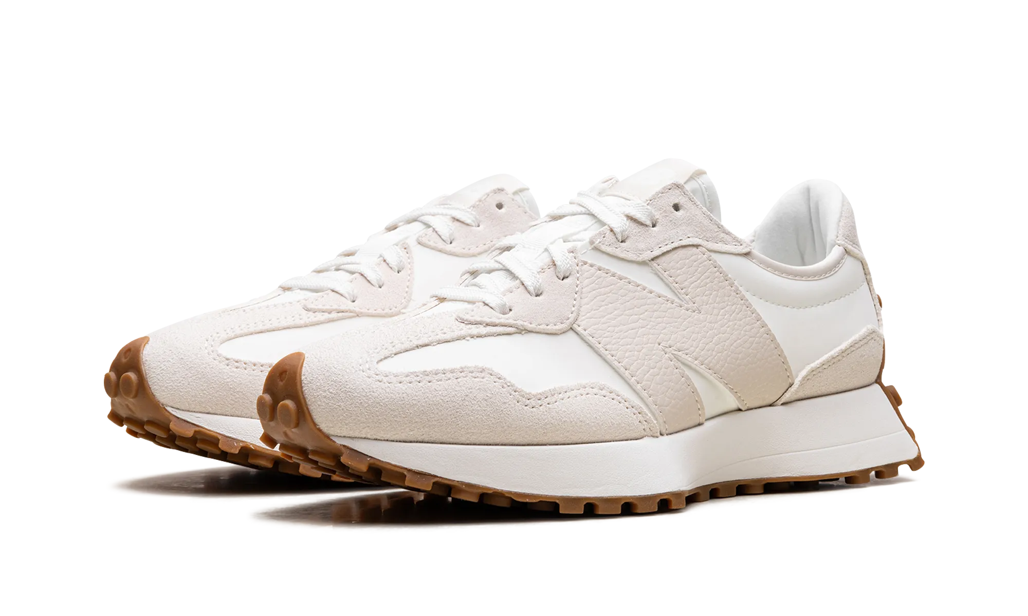 327 WMNS "LINEN SEA SALT" Street Fashion
