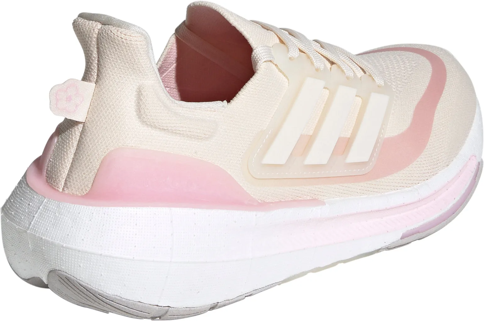 adidas Ultra Boost Light Womens Running Shoes - Pink Functional Fit Drive Ready