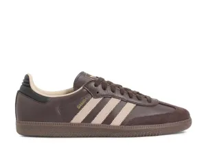 Quick Dress Adidas Samba OG Dark Brown Beige Gum