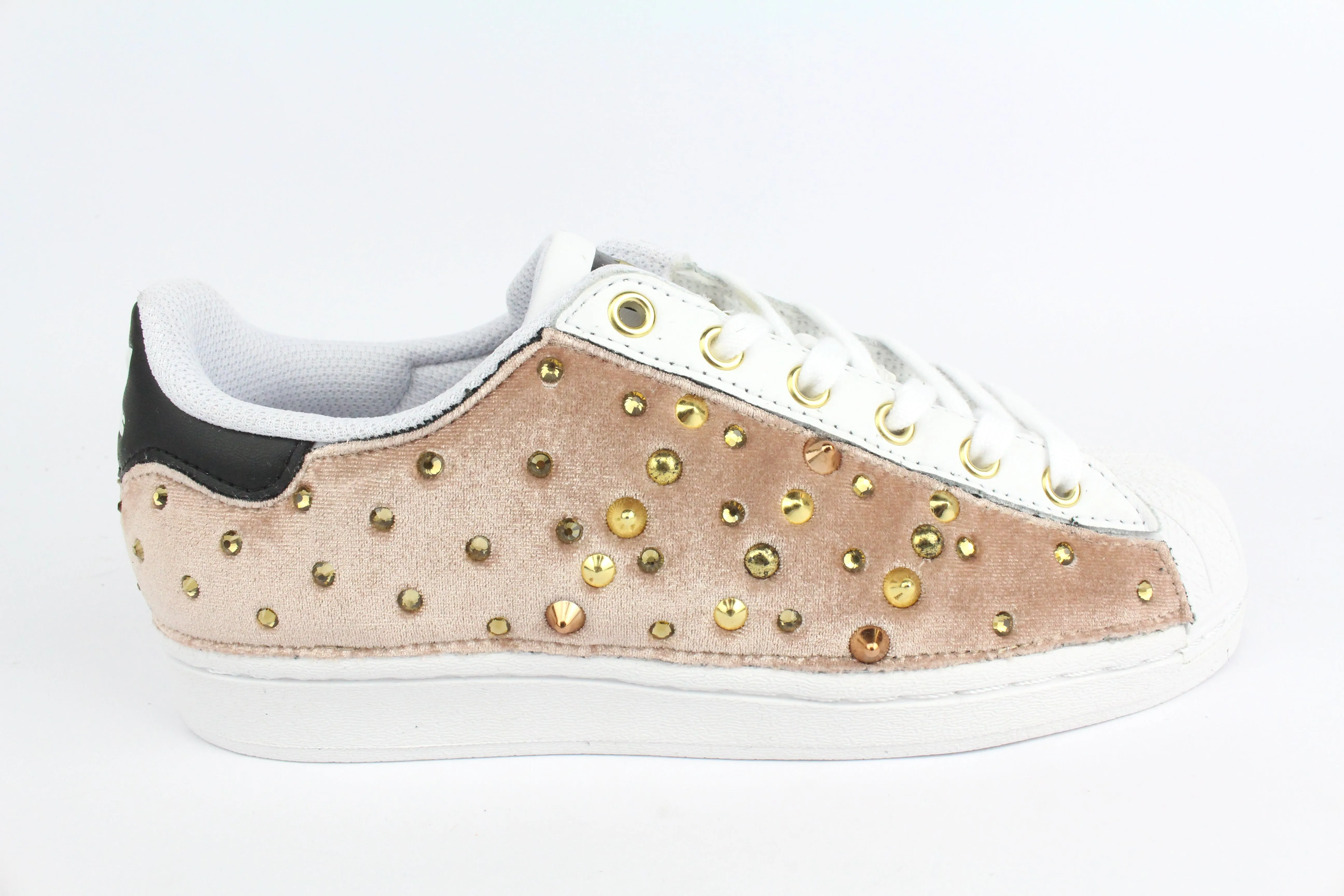 Adidas Superstar Rosa Velluto  & Strass Termo Dog Run
