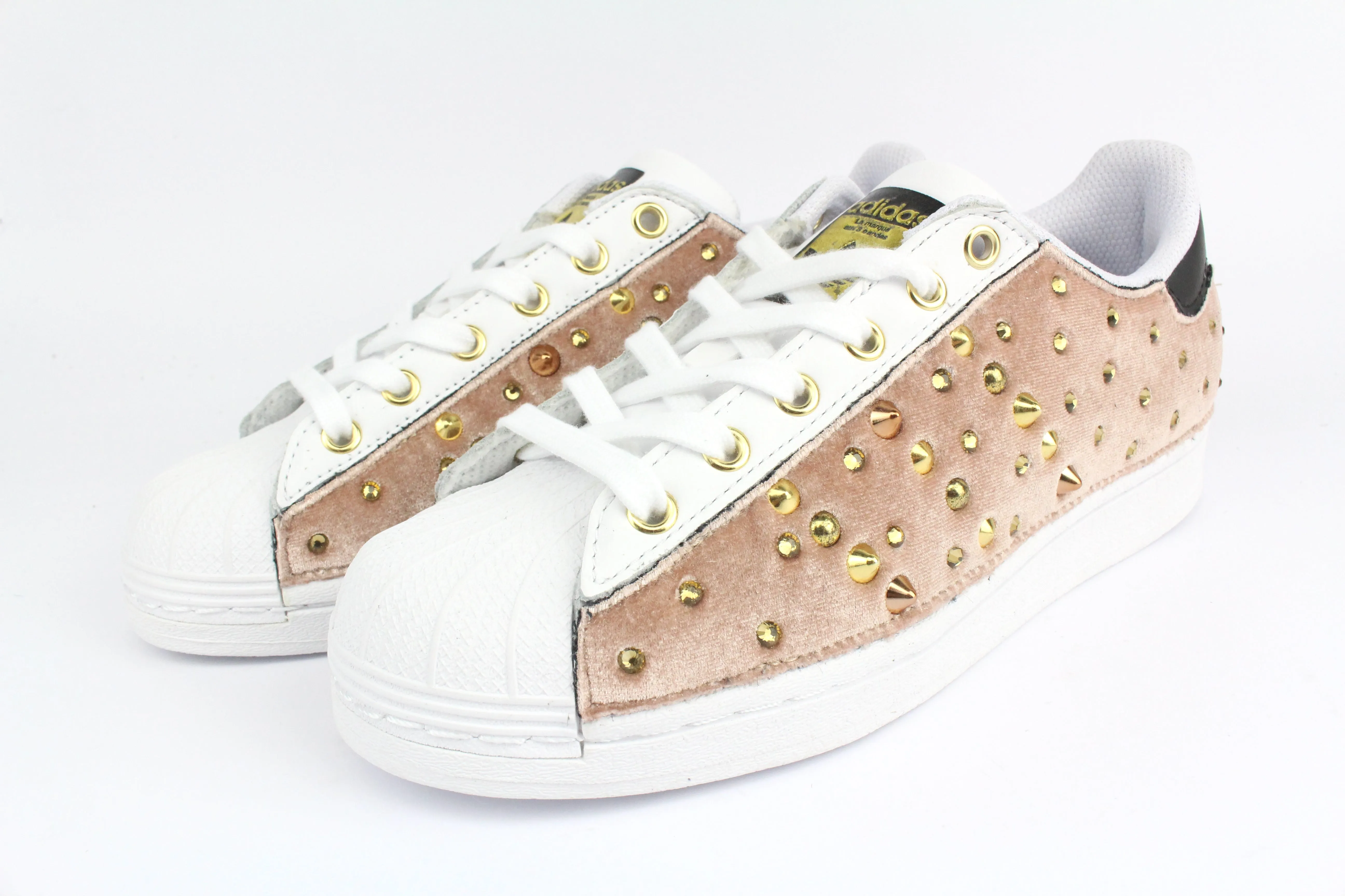 Group Hike Adidas Superstar Rosa Velluto  & Strass Termo