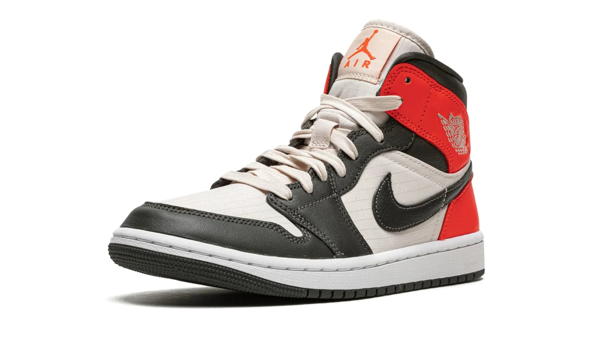 Style focused Air Jordan 1 Mid Light Orewood (Women's)