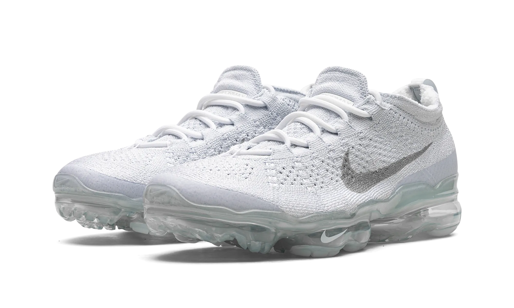 beginner - friendly shoes Vapormax 2023 Flyknit "Pure Platinum"