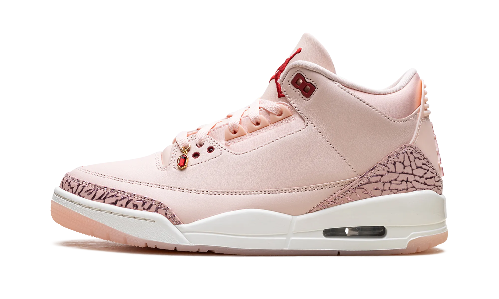 Treaded Sole Air Jordan 3 WMNS "Valentine's Day Treat Yourself"