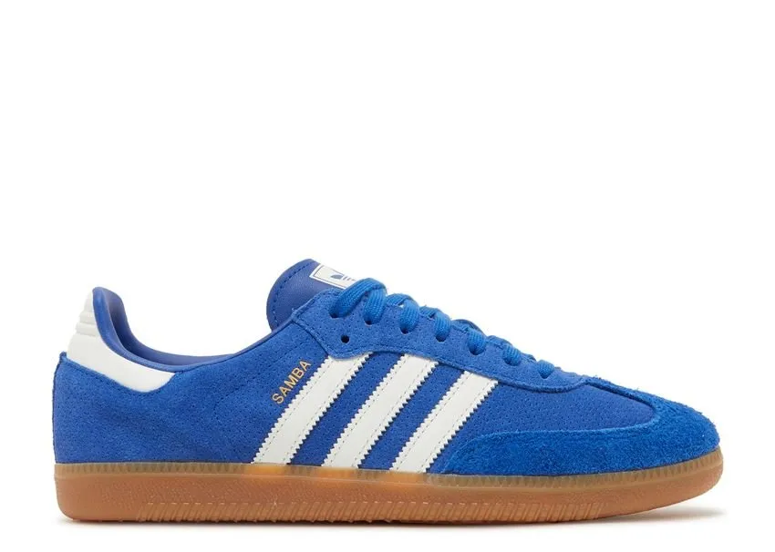 Versatile use evening run Adidas Samba OG Royal Blue Gum