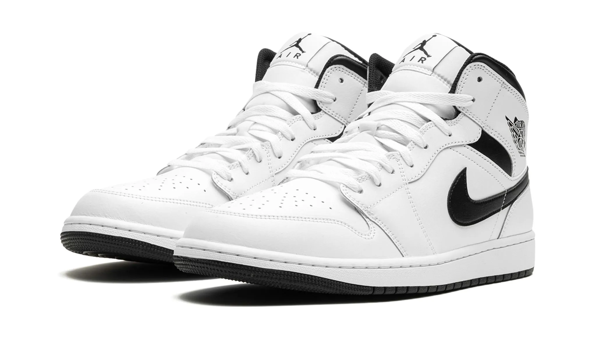 Air Jordan 1 Mid Reverse Panda / White Black Step Control