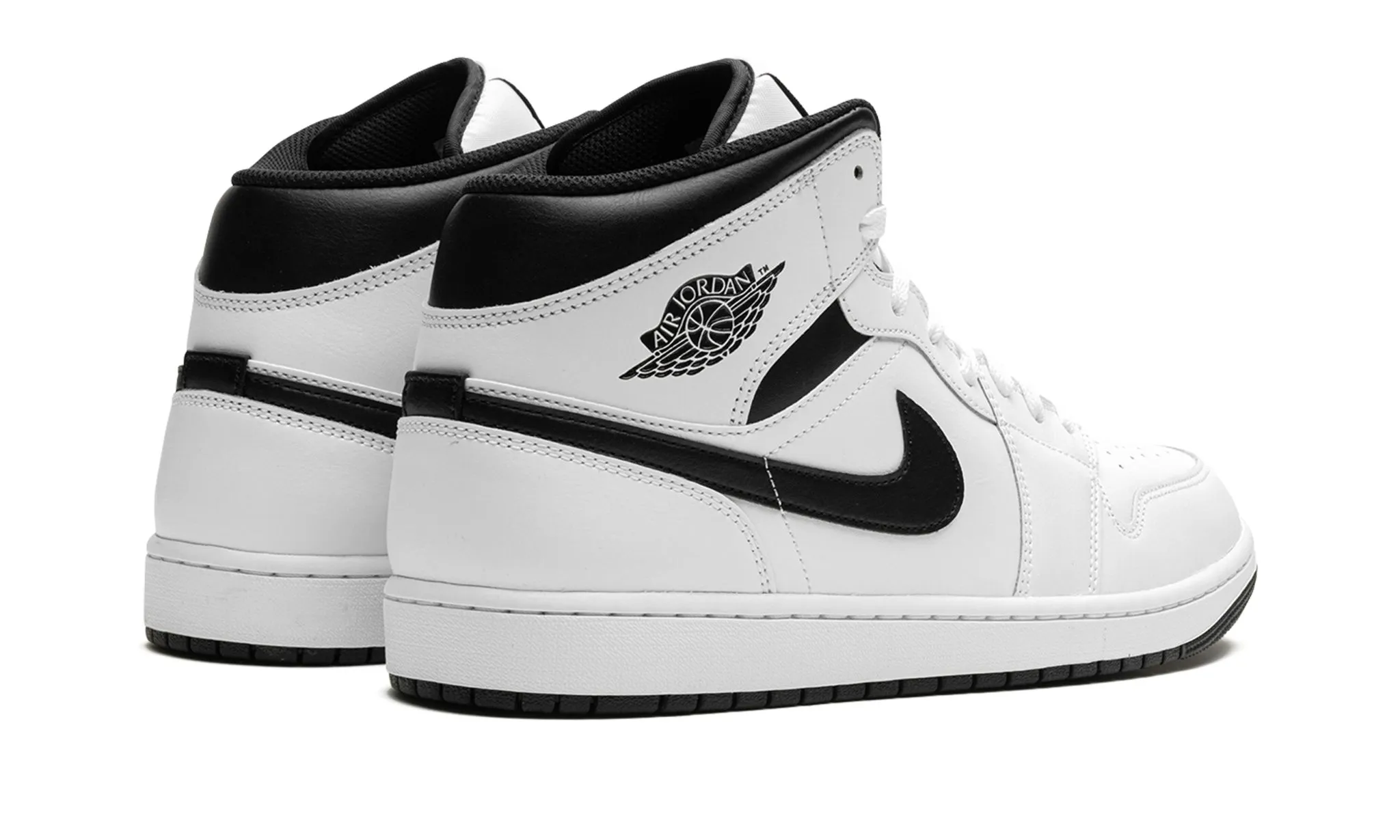 Air Jordan 1 Mid Reverse Panda / White Black Style Mix