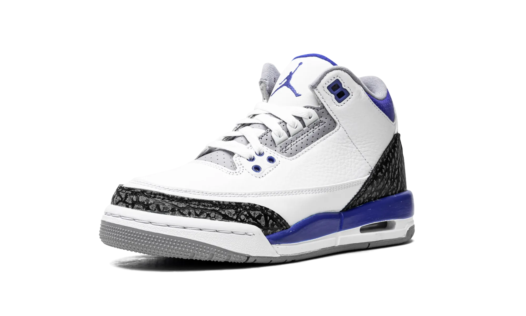 ShockAbsorbing Style Neutral Air Jordan 3 GS "Racer Blue"