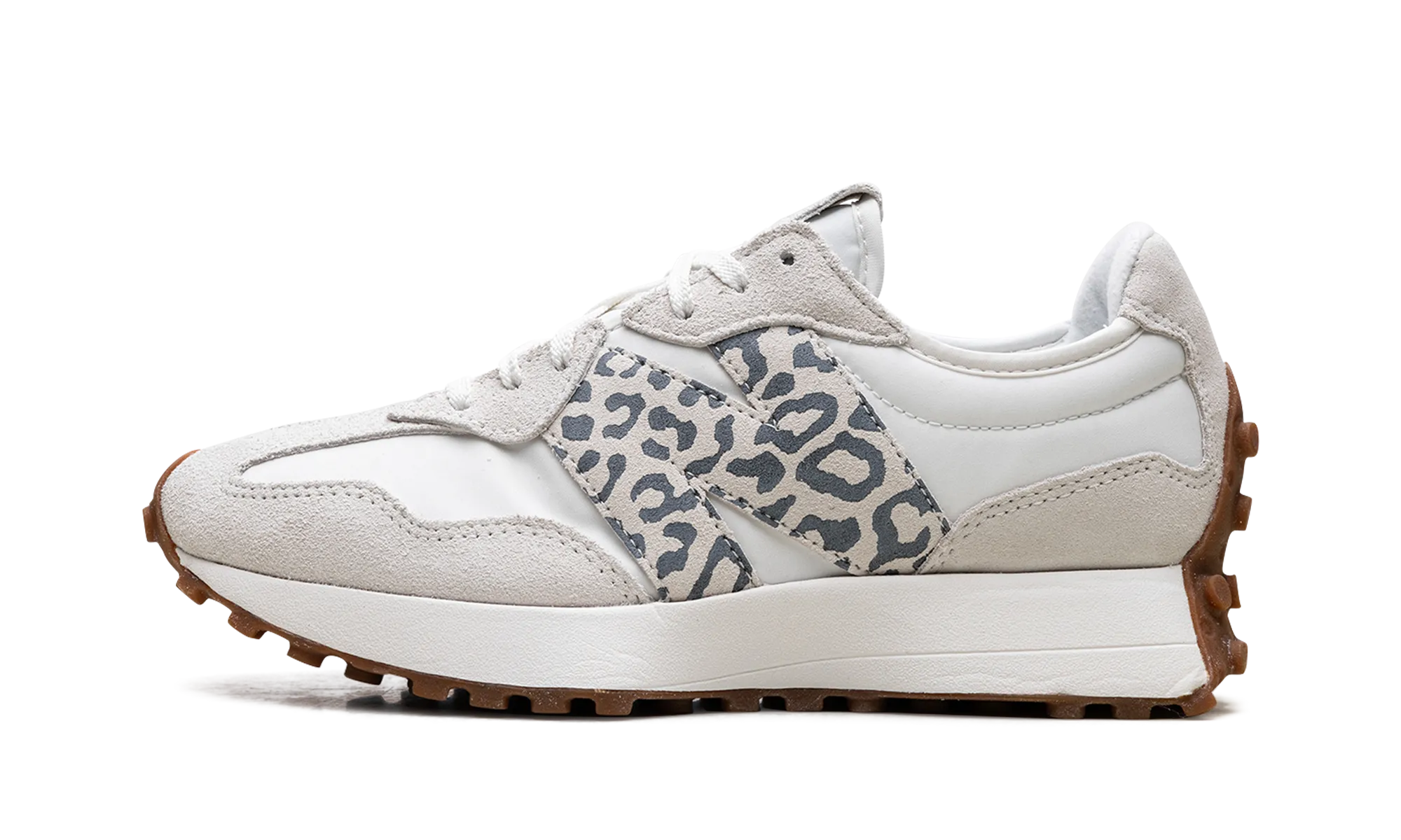 327 WMNS "Sea Salt Leopard Pantera" Leisure Style Dynamic Fit