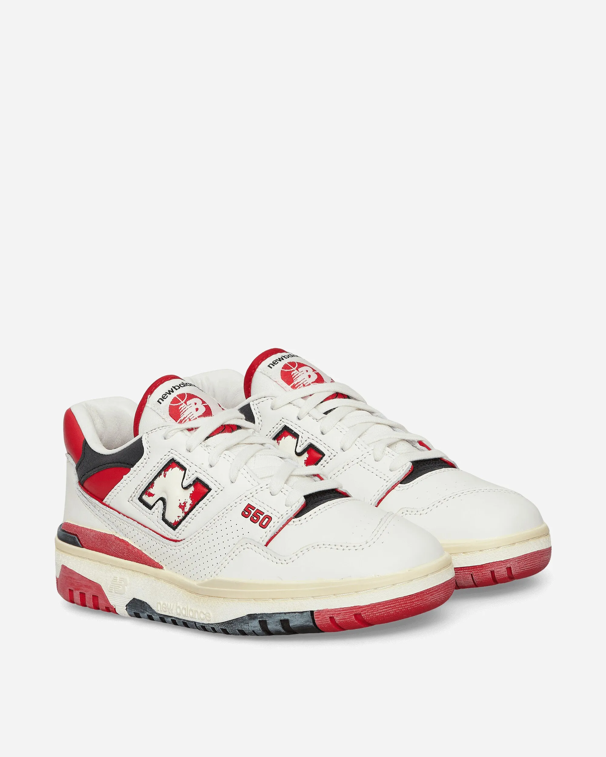 Anti Odor 550 Sneakers Off White / Red