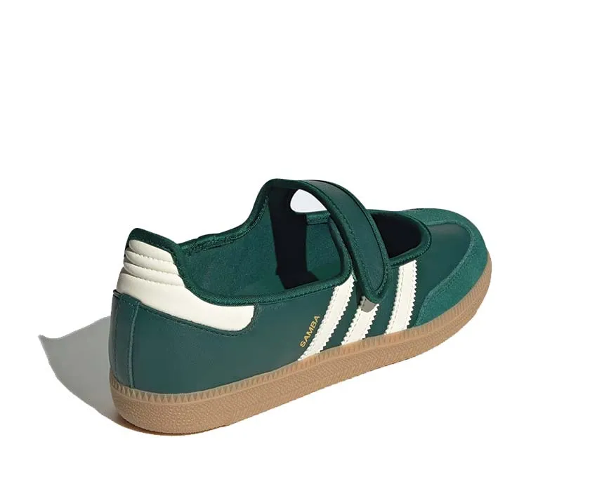 Gentle Grip Outing Shoes Adidas Samba Jane "Collegiate Green"